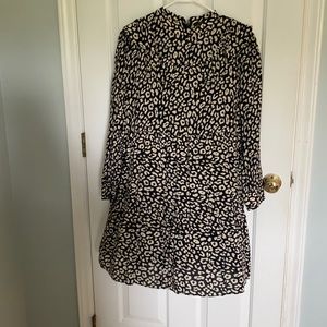 Zara Cheetah Print Dress